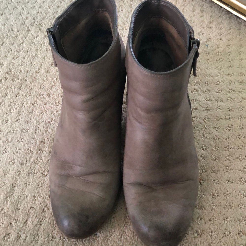 BP booties- fair amount of wear